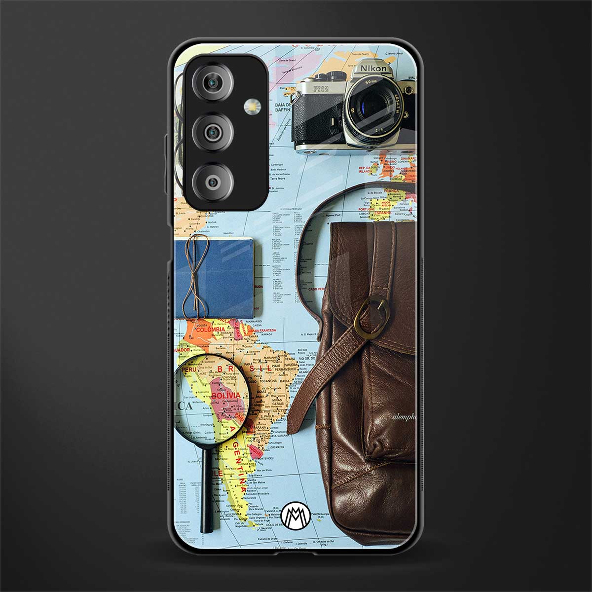 wanderlust back phone cover | glass case for samsung galaxy f23 5g