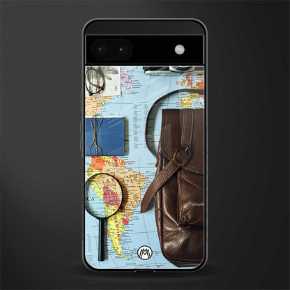 wanderlust back phone cover | glass case for google pixel 6a