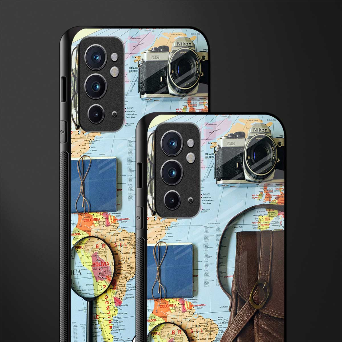 wanderlust glass case for oneplus 9rt image-2