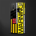 warning glass case for vivo u20 image