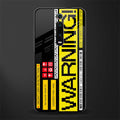 warning glass case for redmi k20 image