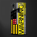 warning glass case for vivo y95 image