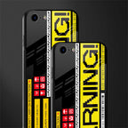 warning glass case for iphone 7 image-2