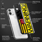 warning glass case for samsung galaxy s22 plus 5g image-4