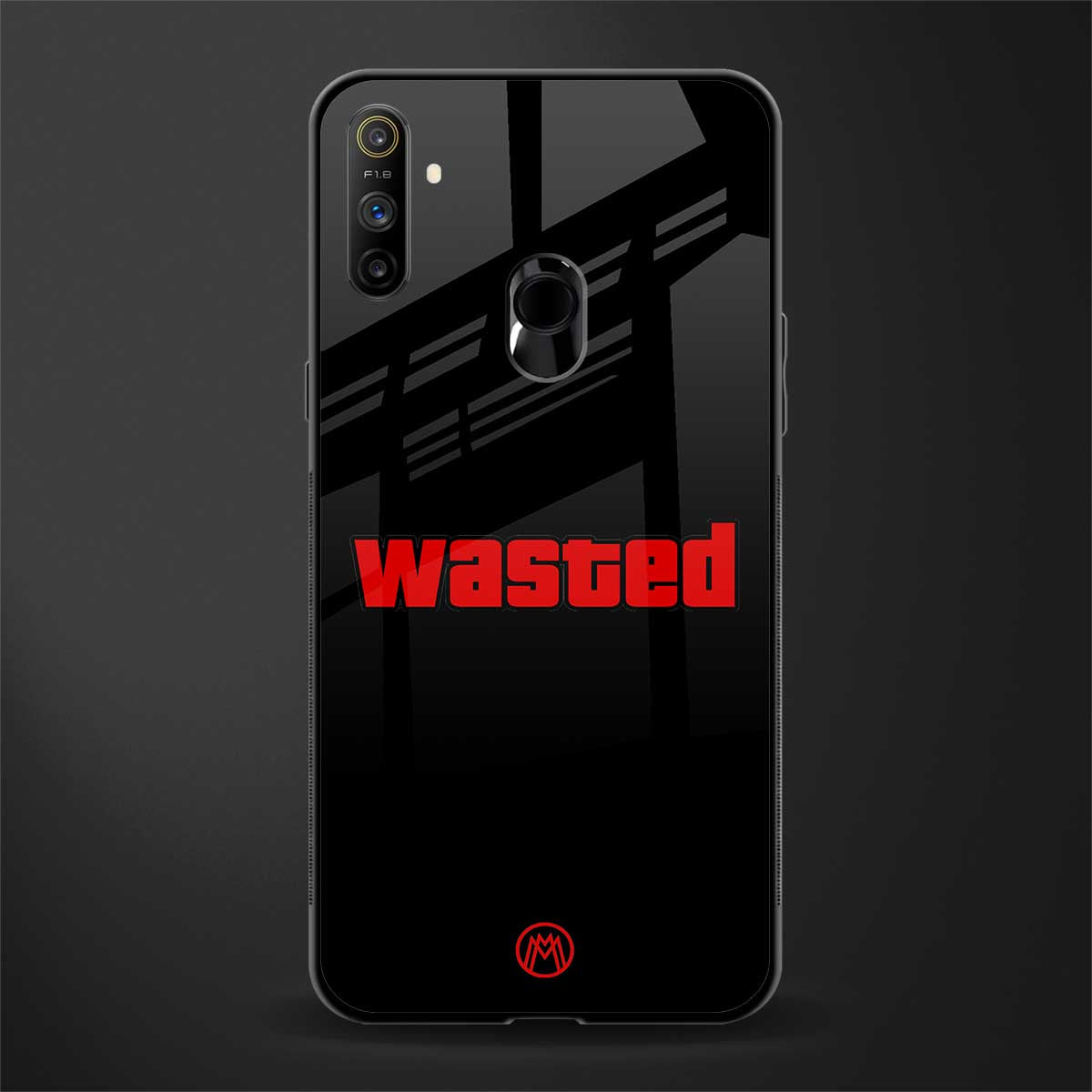 wasted glass case for realme narzo 10a image