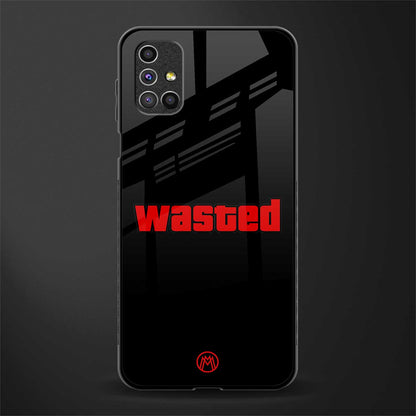 wasted glass case for samsung galaxy m51 image