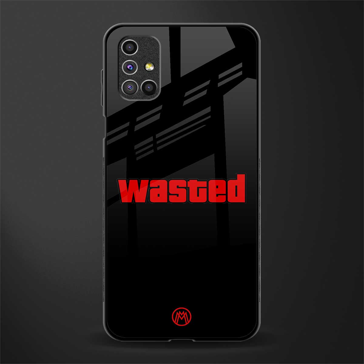 wasted glass case for samsung galaxy m31s image