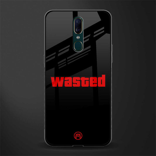 wasted glass case for oppo a9 image