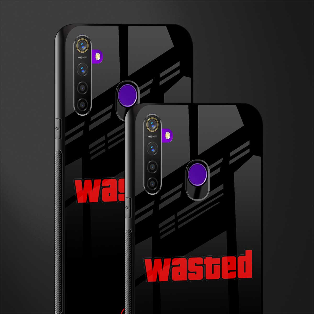 wasted glass case for realme 5 pro image-2