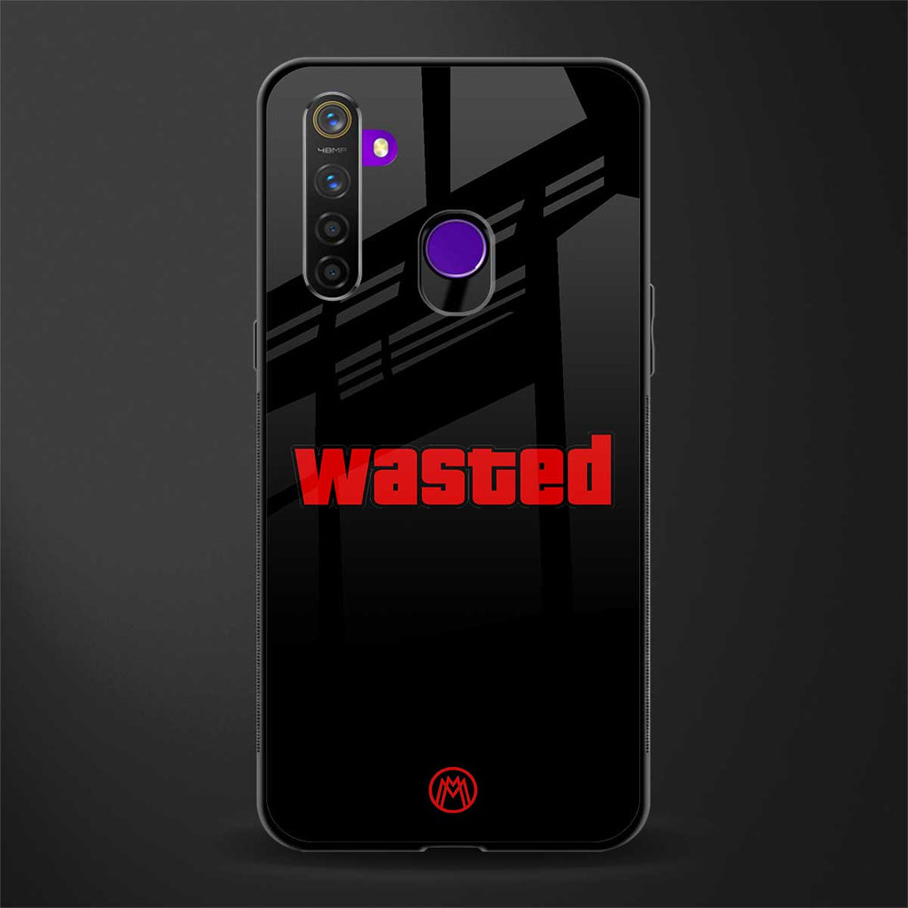 wasted glass case for realme 5 image