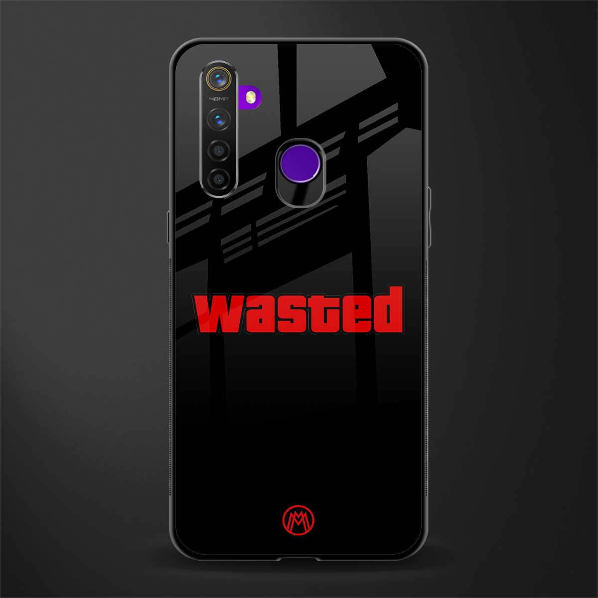wasted glass case for realme 5 image