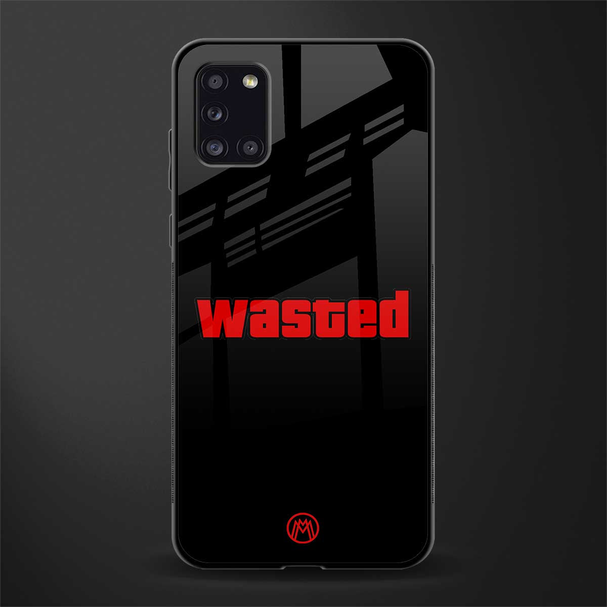 wasted glass case for samsung galaxy a31 image