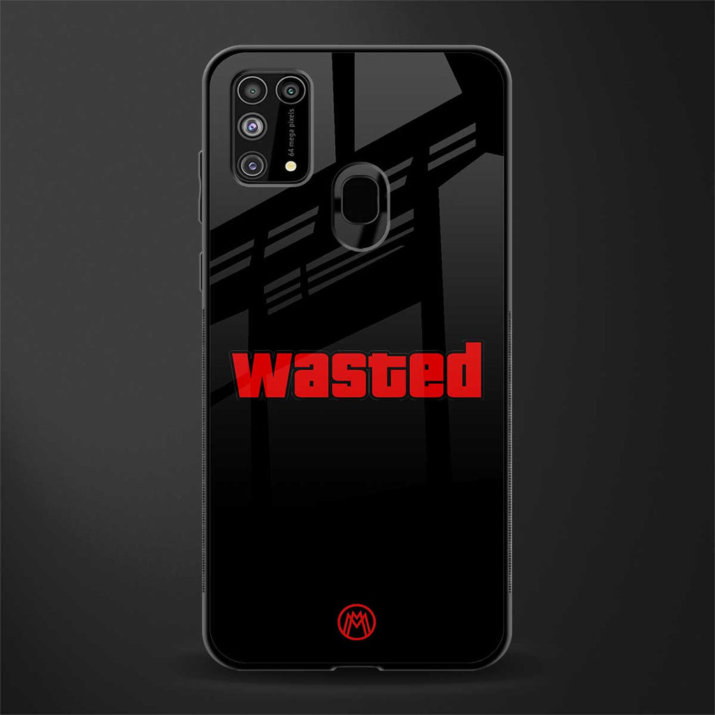 wasted glass case for samsung galaxy m31 image