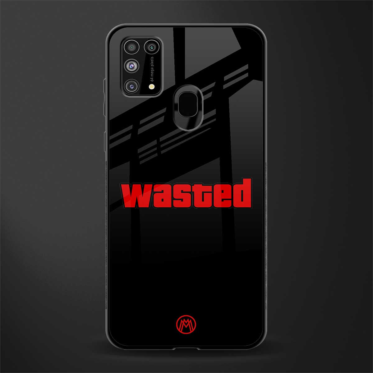 wasted glass case for samsung galaxy m31 image