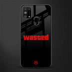 wasted glass case for samsung galaxy f41 image