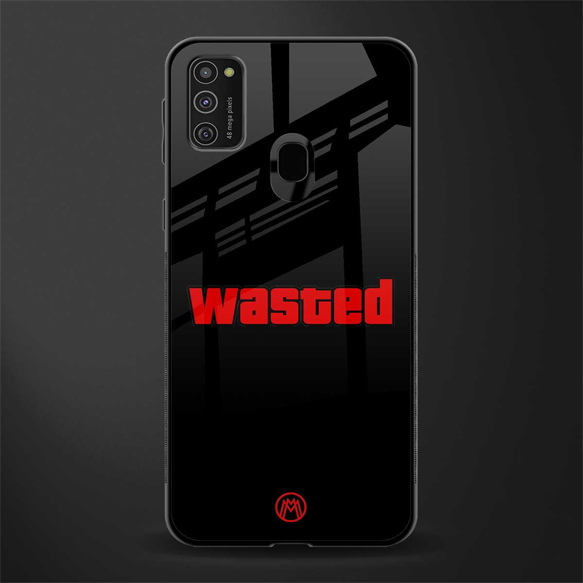 wasted glass case for samsung galaxy m21 image