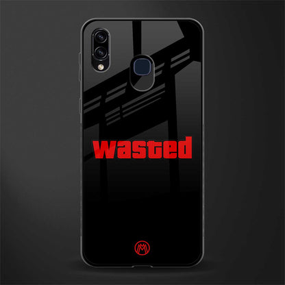 wasted glass case for samsung galaxy a20 image