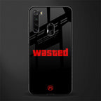 wasted glass case for redmi note 8 image