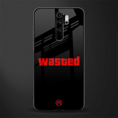 wasted glass case for redmi note 8 pro image