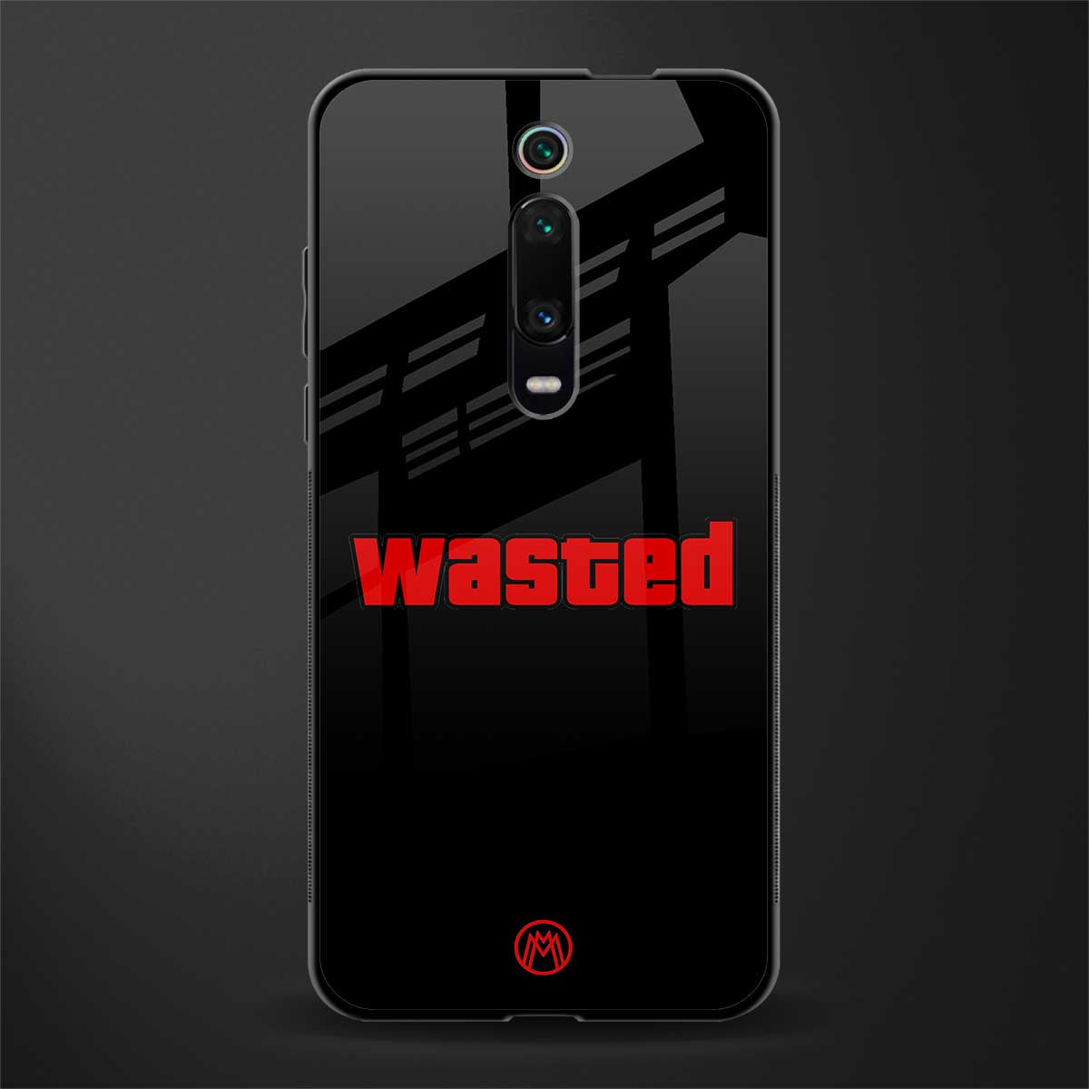 wasted glass case for redmi k20 image