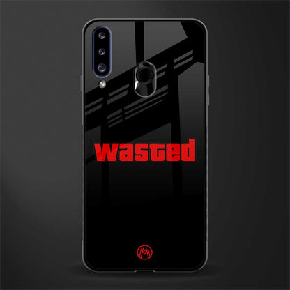 wasted glass case for samsung galaxy a20s image