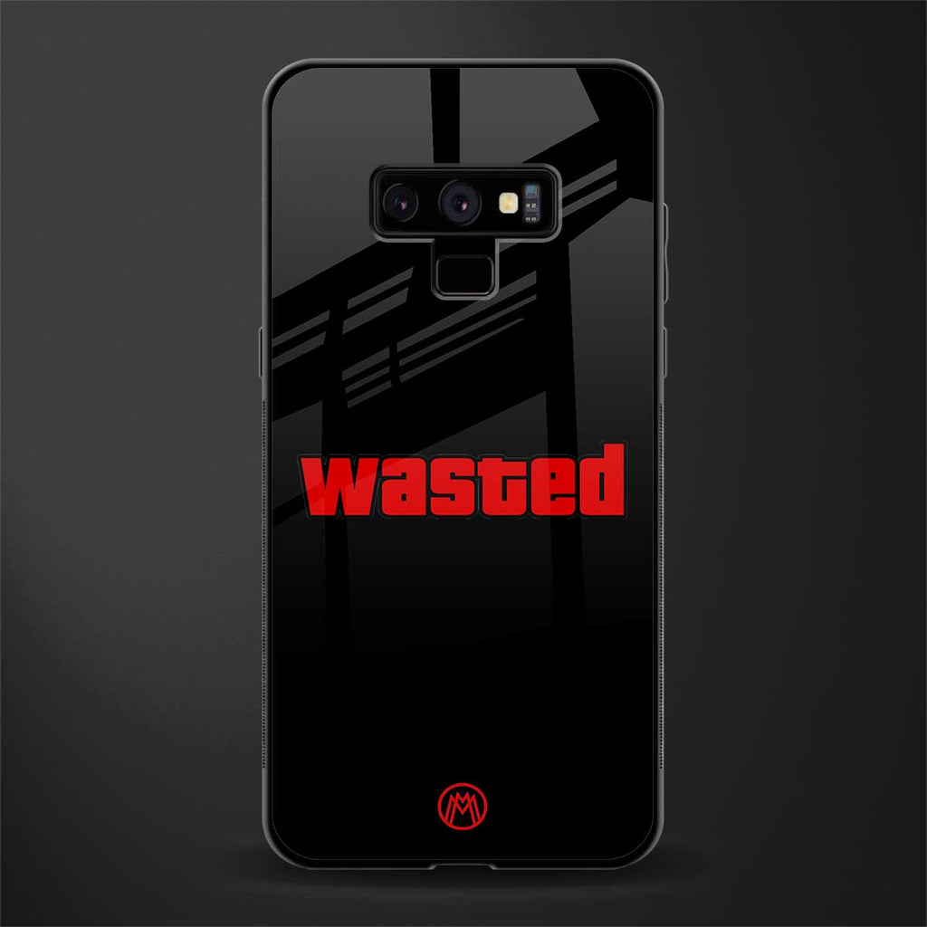 wasted glass case for samsung galaxy note 9 image