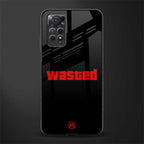 wasted glass case for redmi note 11s image