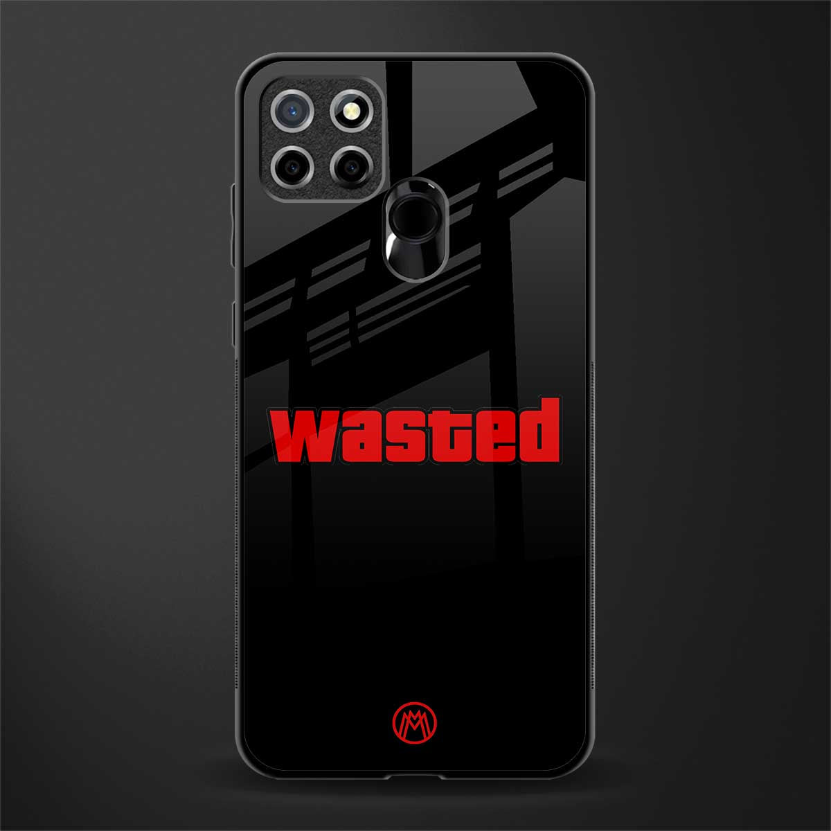 wasted glass case for realme narzo 20 image