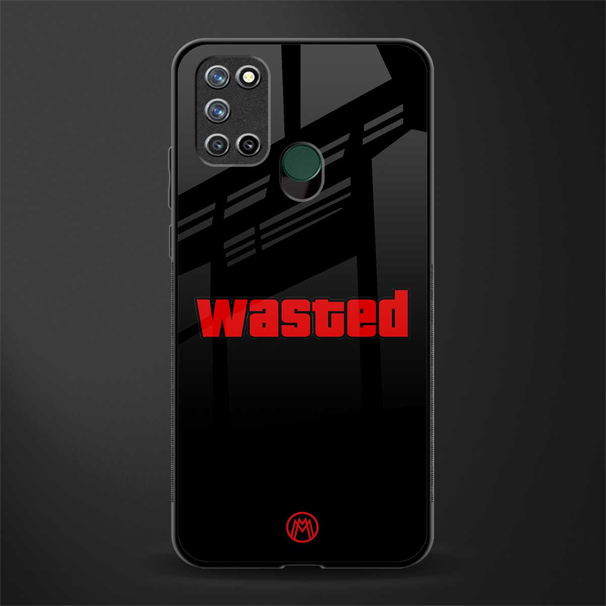 wasted glass case for realme 7i image