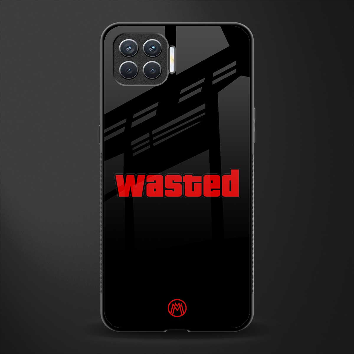 wasted glass case for oppo f17 image