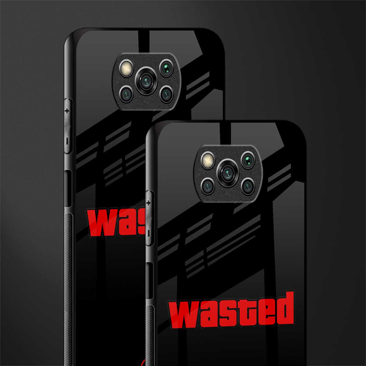 wasted glass case for poco x3 image-2