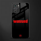 wasted glass case for redmi note 10 image