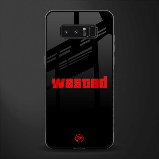 wasted glass case for samsung galaxy note 8 image