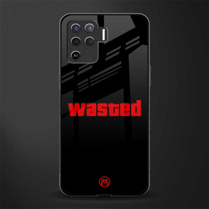 wasted glass case for oppo f19 pro image