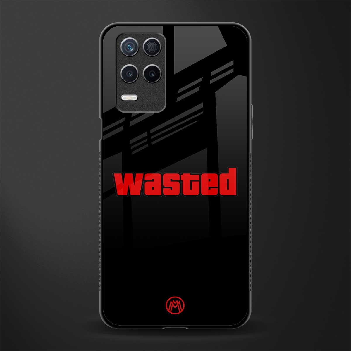 wasted glass case for realme narzo 30 5g image