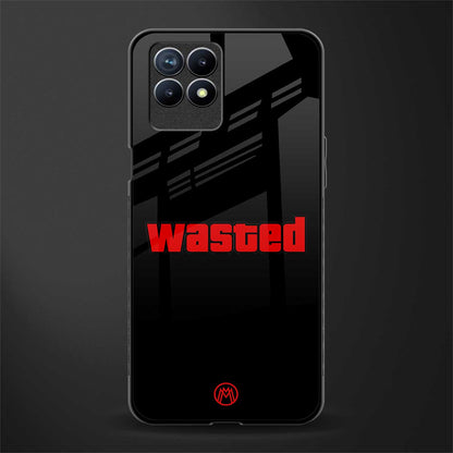 wasted glass case for realme 8i image