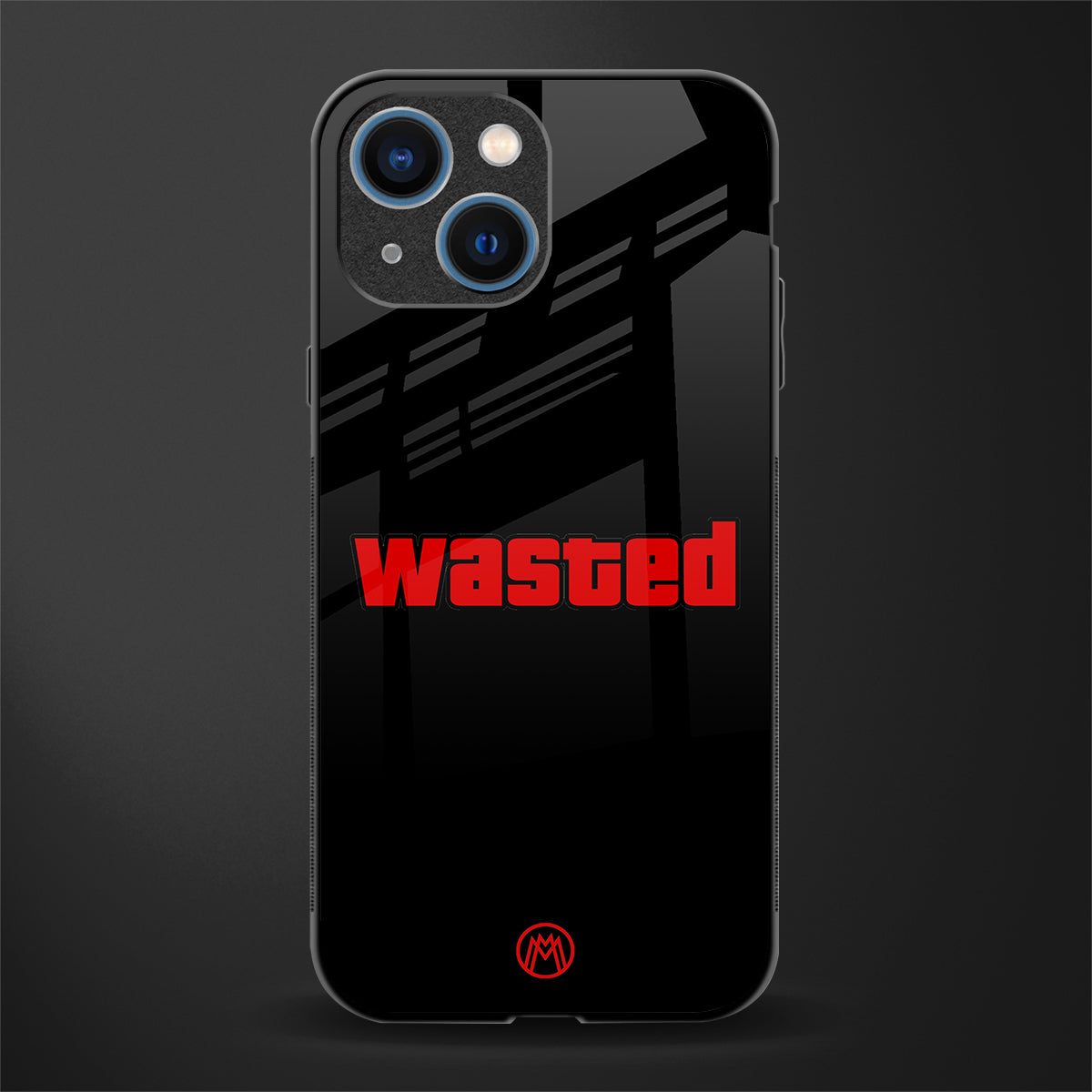 wasted glass case for iphone 13 mini image