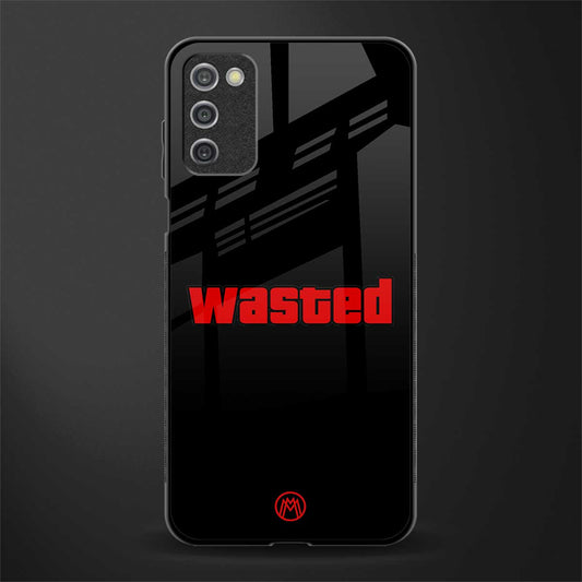 wasted glass case for samsung galaxy a03s image
