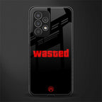 wasted back phone cover | glass case for samsung galaxy a73 5g