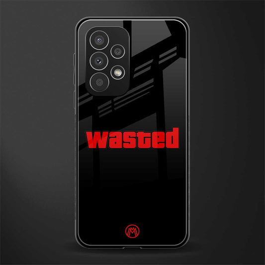 wasted back phone cover | glass case for samsung galaxy a73 5g