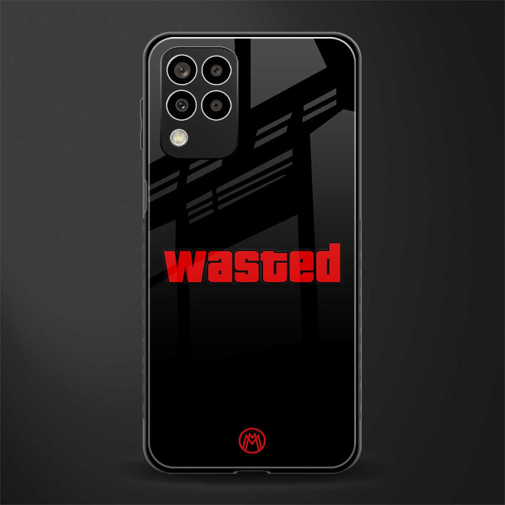 wasted back phone cover | glass case for samsung galaxy m33 5g