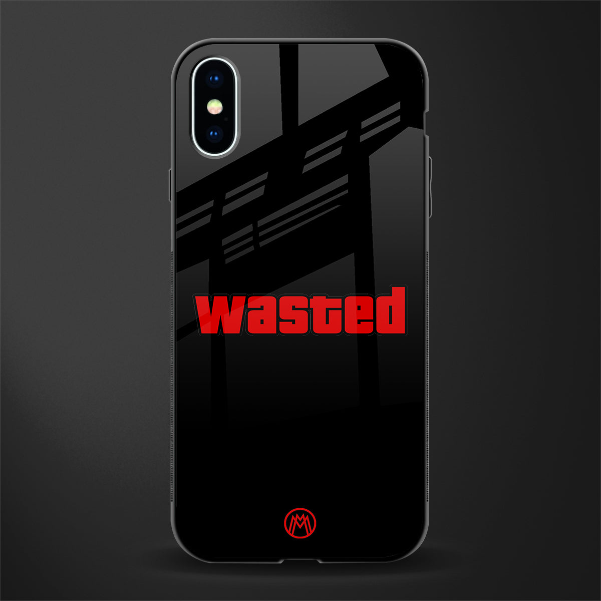 wasted glass case for iphone x image