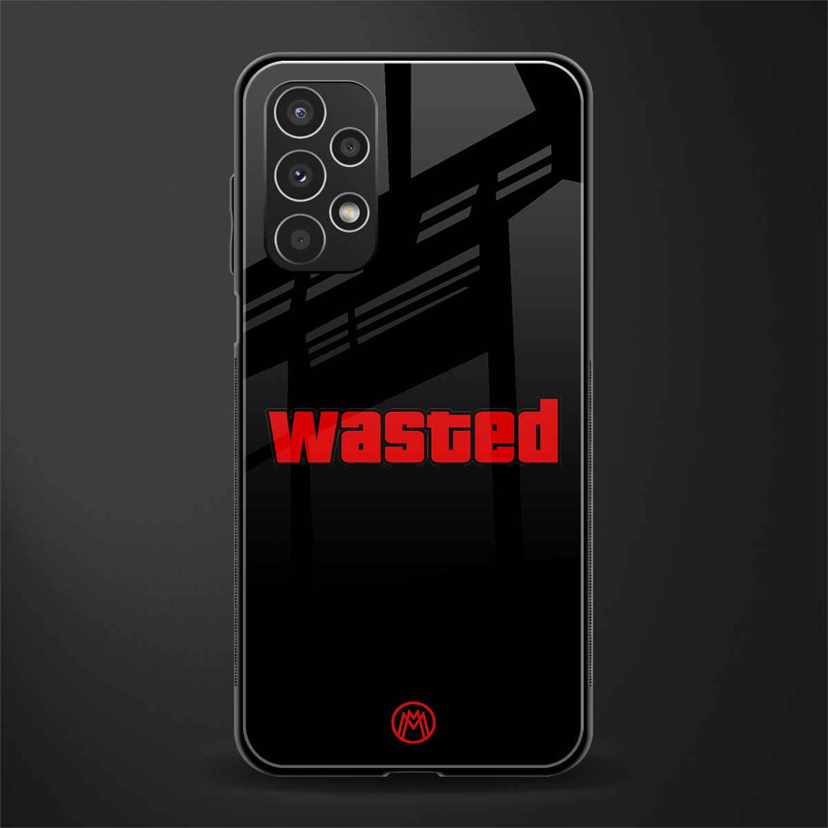 wasted back phone cover | glass case for samsung galaxy a13 4g