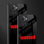 wasted back phone cover | glass case for oneplus 10r 5g