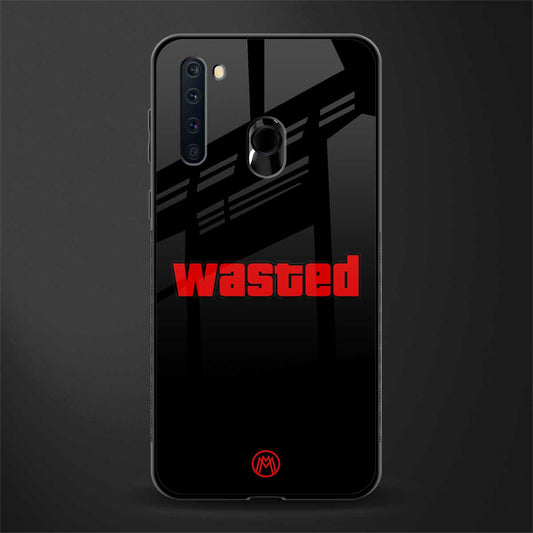 wasted glass case for samsung a21 image