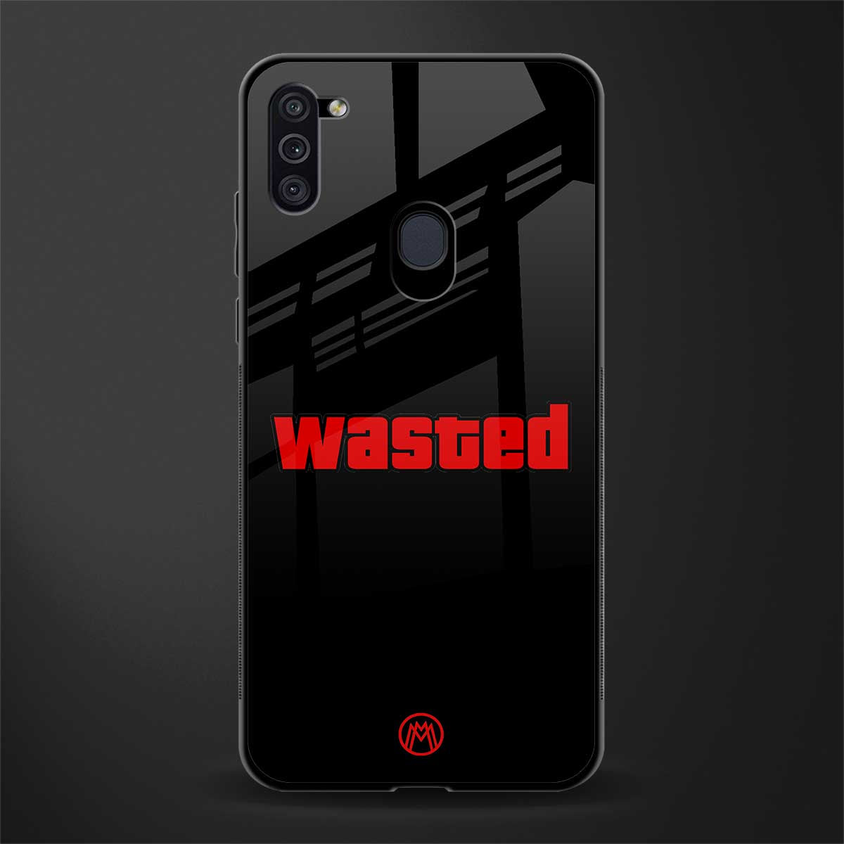 wasted glass case for samsung galaxy m11 image