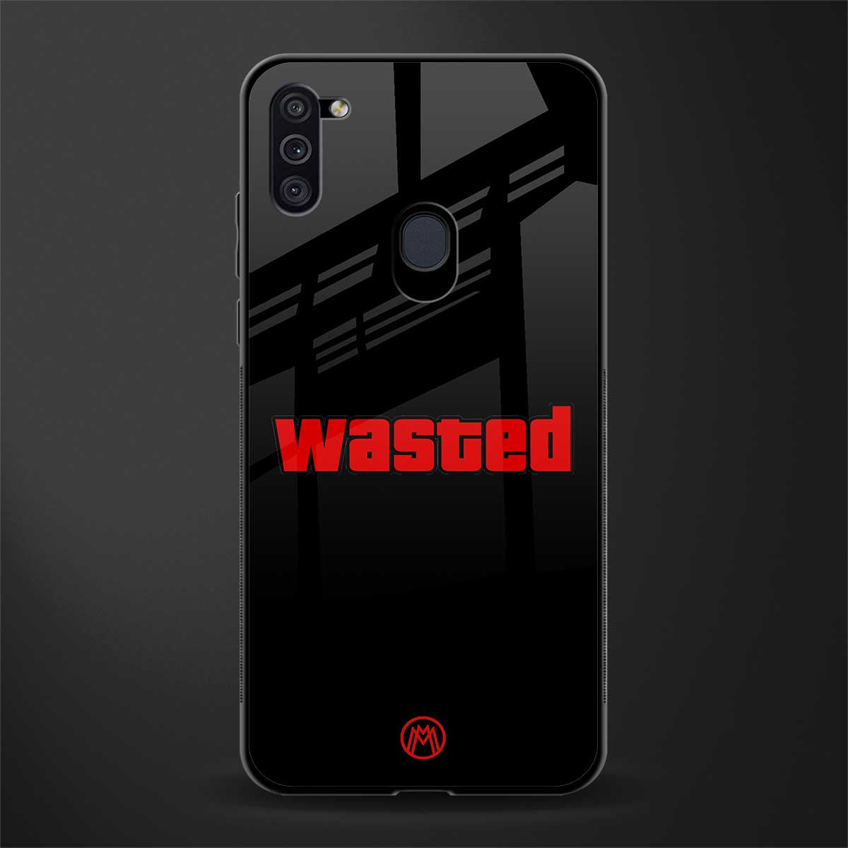 wasted glass case for samsung a11 image