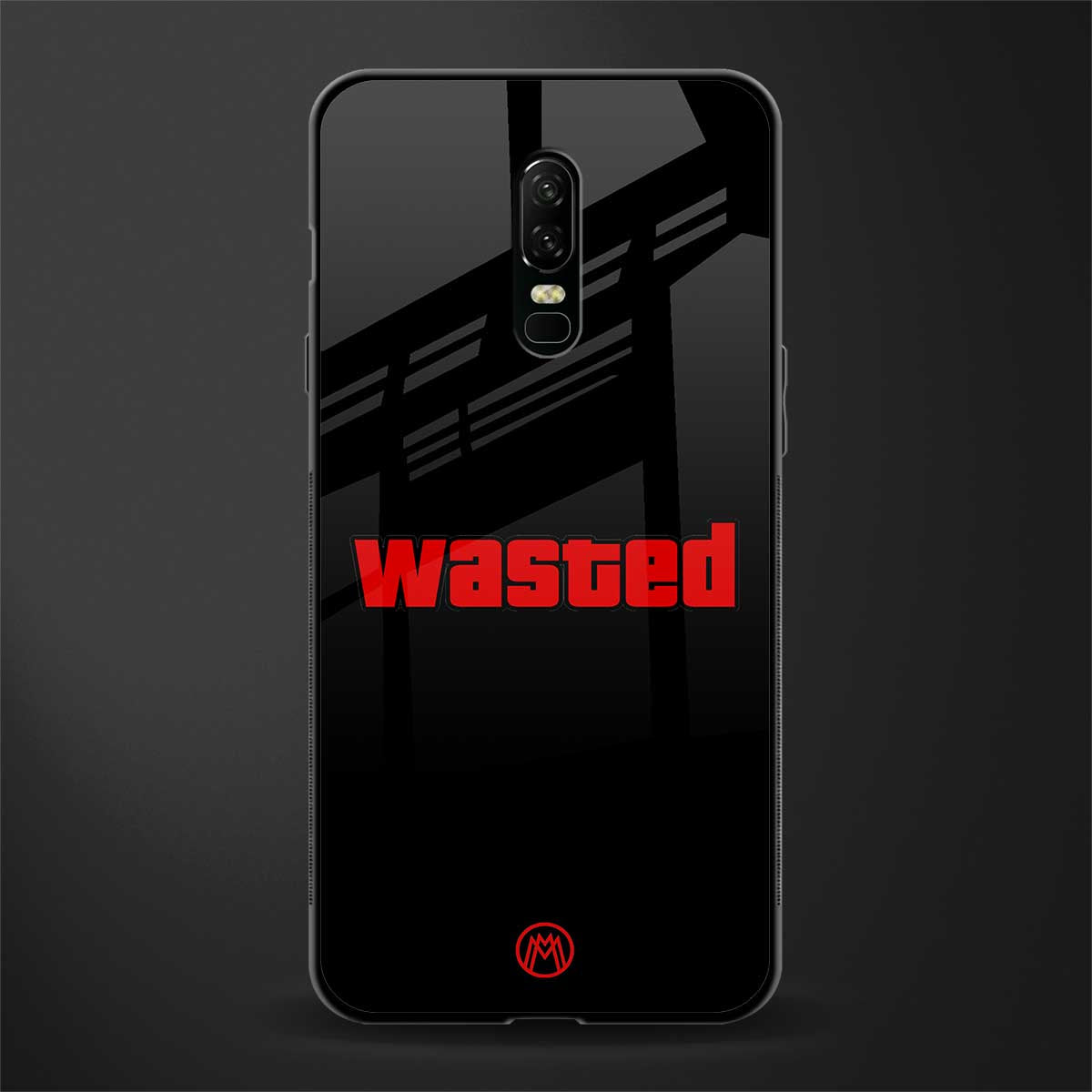 wasted glass case for oneplus 6 image