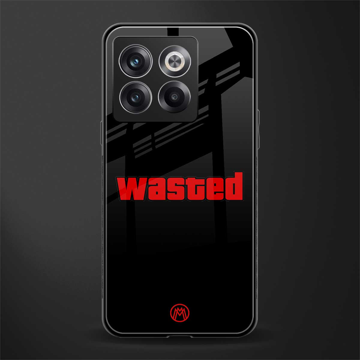 wasted back phone cover | glass case for oneplus 10t