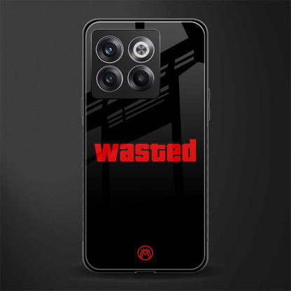 wasted back phone cover | glass case for oneplus 10t